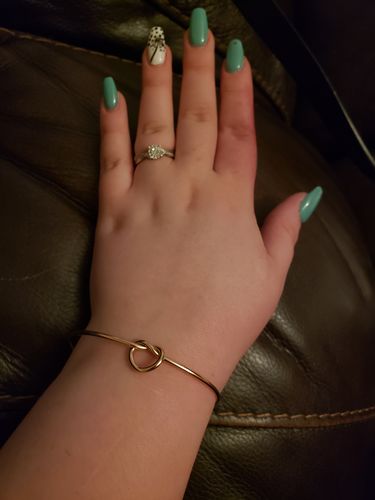 Customer photo review of AC Original Knot Bangle