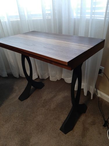 Customer photo review of Console Table Legs - 207 Curva - 28" - Set of 2 pcs