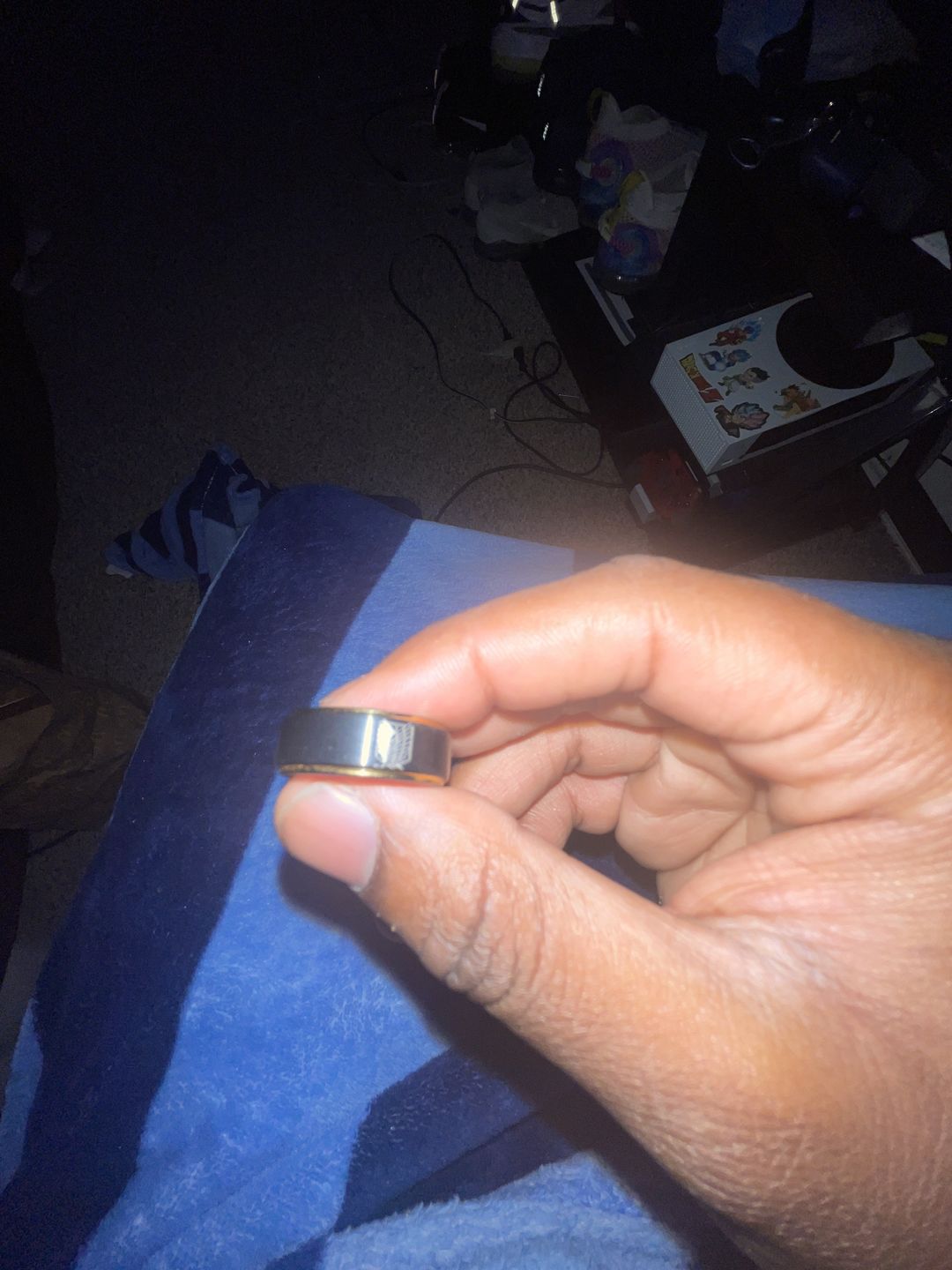 Customer photo review of [Limited Edition] 18K Gold Plated Wings of Freedom