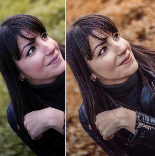 Customer photo review of The Rustic Autumn Preset Collection