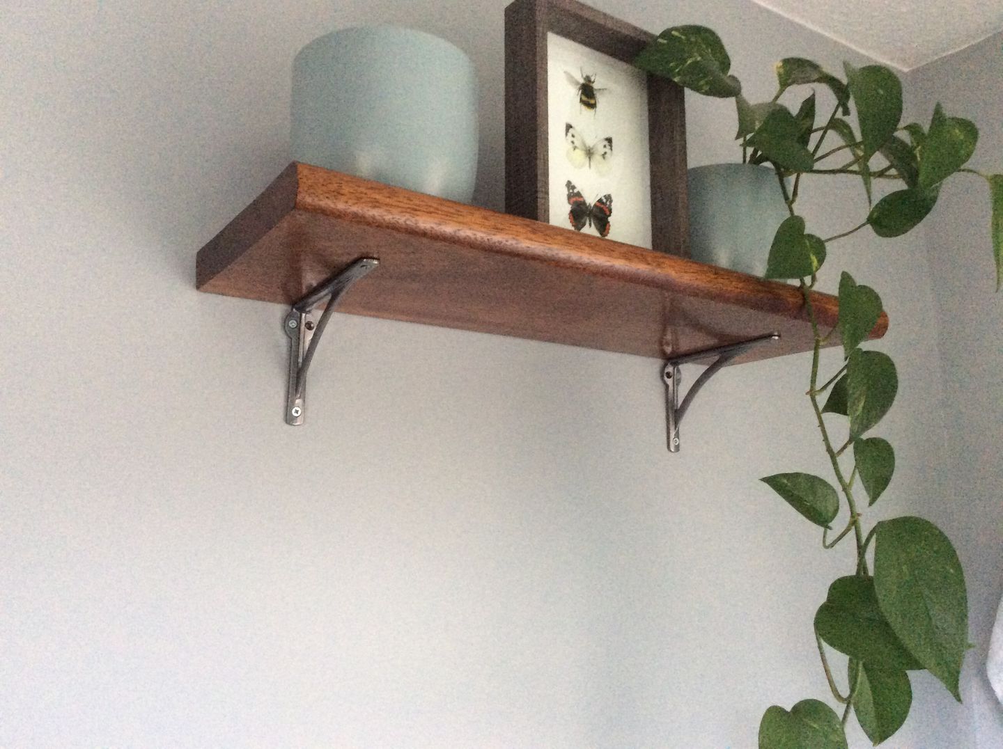 Customer photo review of 6 Inch Ironbridge Cast Iron Shelf Bracket