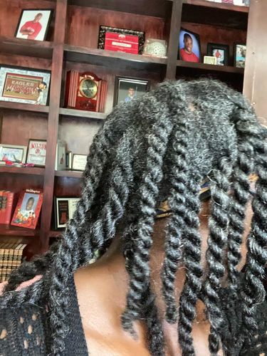 Customer photo review of Hair Recovery Bundle