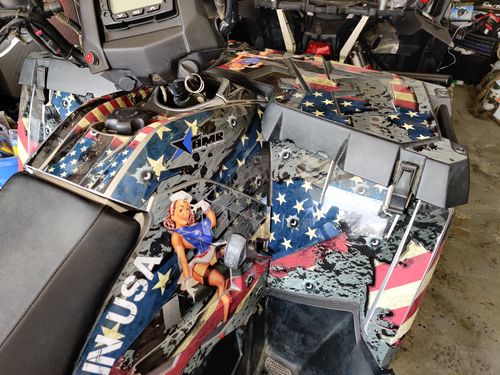 Customer photo review of Polaris Sportsman 325ETX/450/570 Graphics (2014-2017)