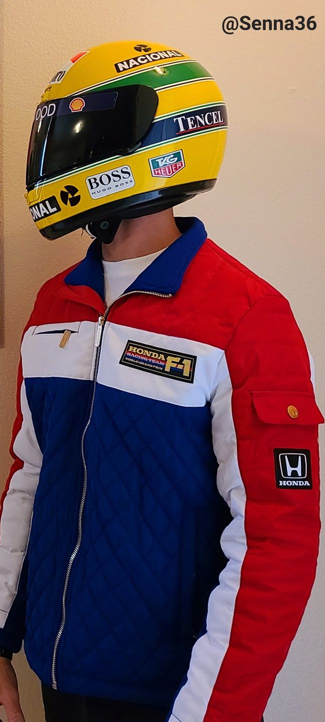Customer photo review of 1983 Honda Racing Team F1 Quilted Jacket