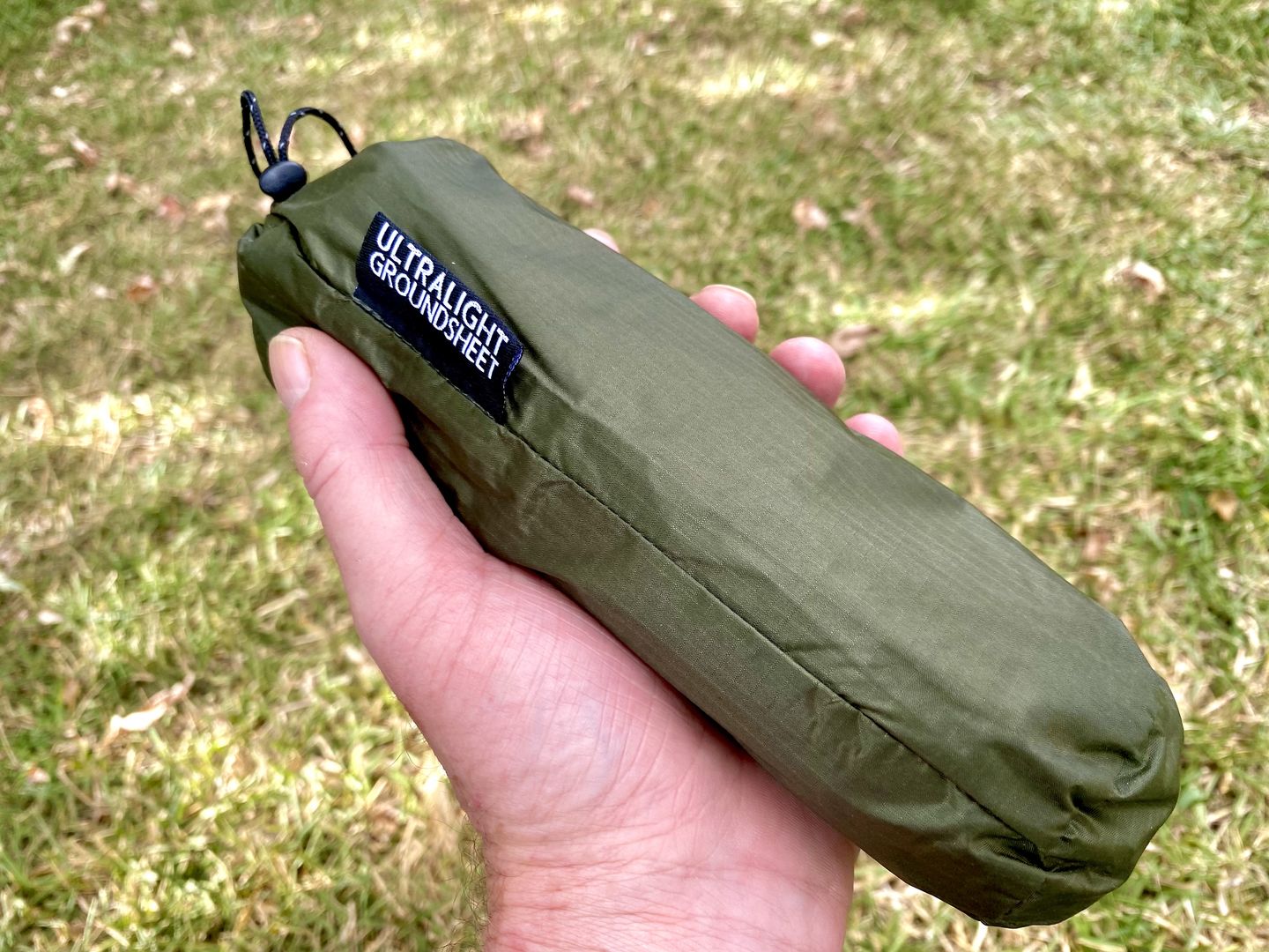 Customer photo review of Ultralight Groundsheet - Single