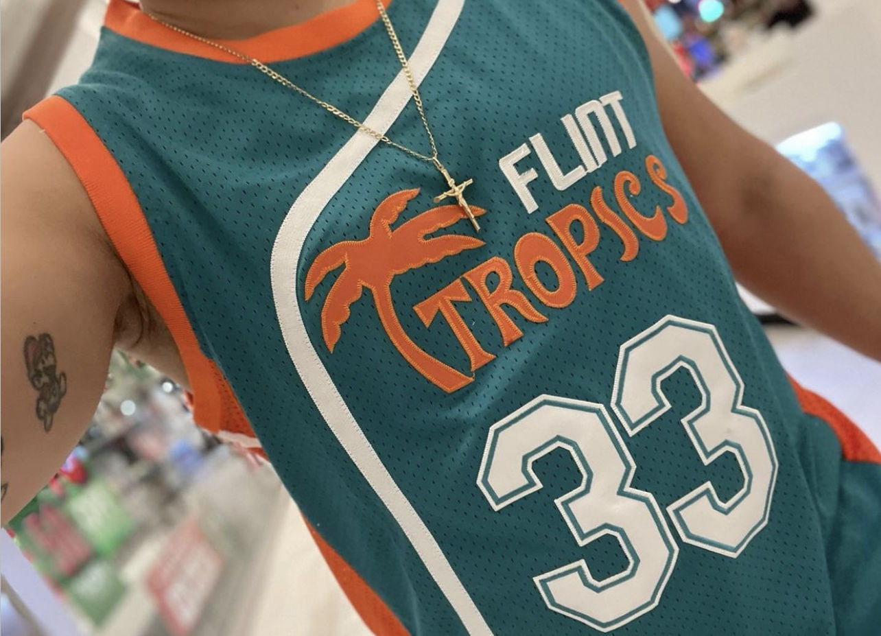 Customer photo review of Jackie Moon Flint Tropics Semi-Pro Movie Jersey