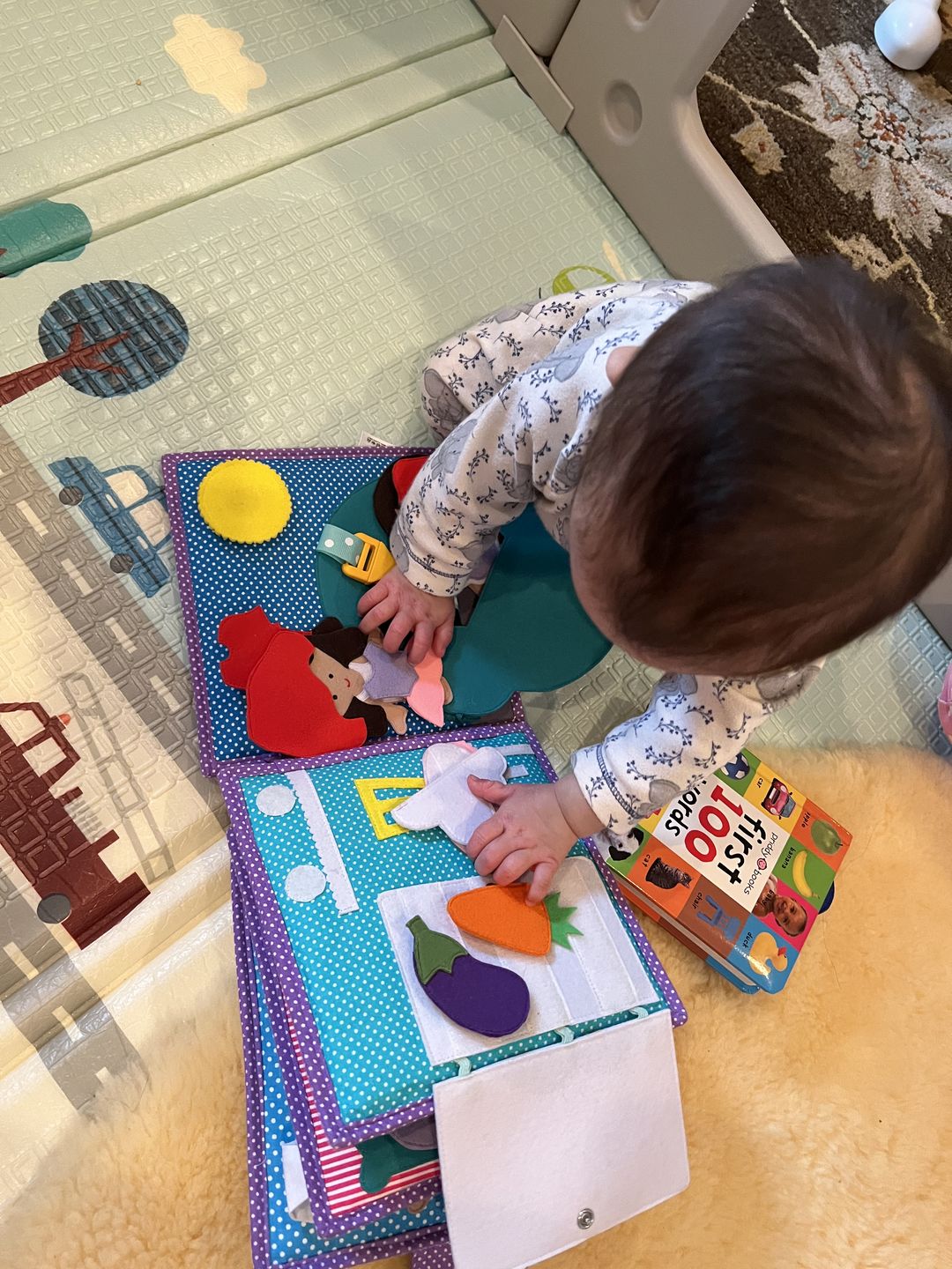 Customer photo review of Bestselling Creative Play Quiet Book