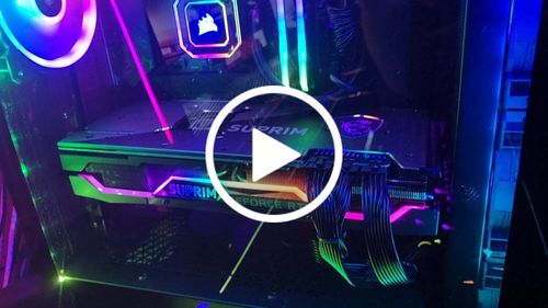 Avis vidéo d'un client sur Carte Graphique MSI RTX 3080 Ti Suprime X GDDR6X 12G LHR