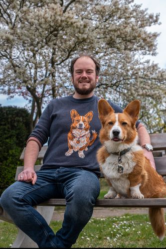 Customer photo review of Full-Body Pet Custom Sweater