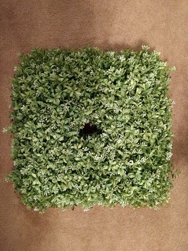 Customer photo review of 18"L Boxwood Bush Tt Green PF1673