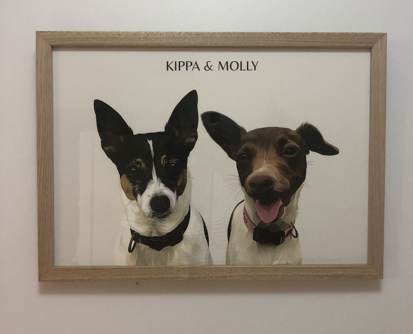 Customer photo review of Two-Pet Portrait