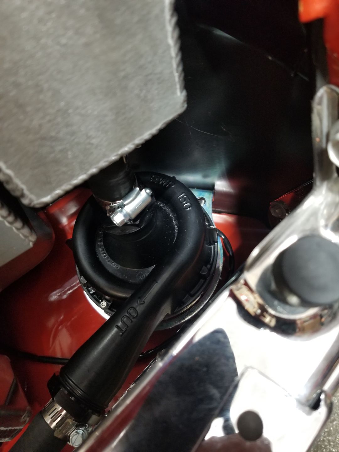 Customer photo review of Davies Craig EWP150 90° Steel Mounting Bracket 26-10019