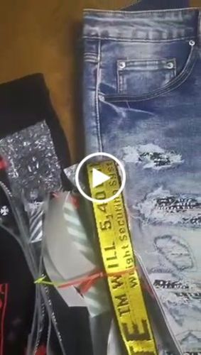 Customer video review of OFF WHITE BELT