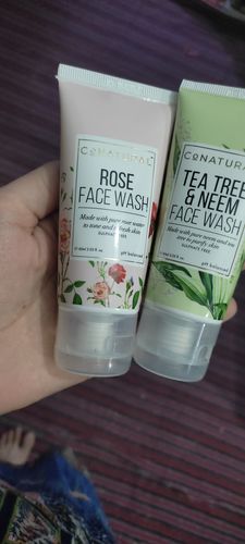 Customer photo review of Tea Tree & Neem Face Wash