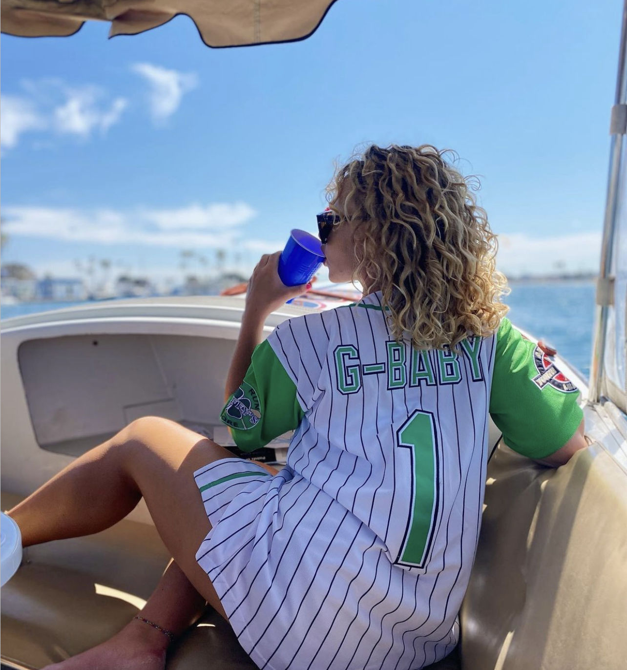 Customer photo review of G-Baby Kekambas Baseball Jersey