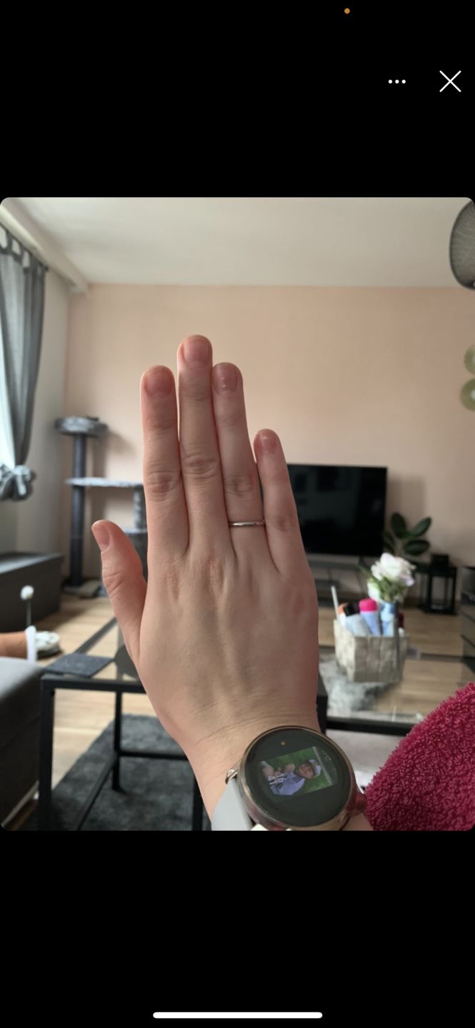 Customer photo review of Lena Ring | 18K vergoldet