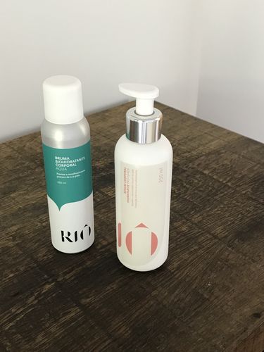 Customer photo review of Kit Bruma Aqua e Sérum Corporal