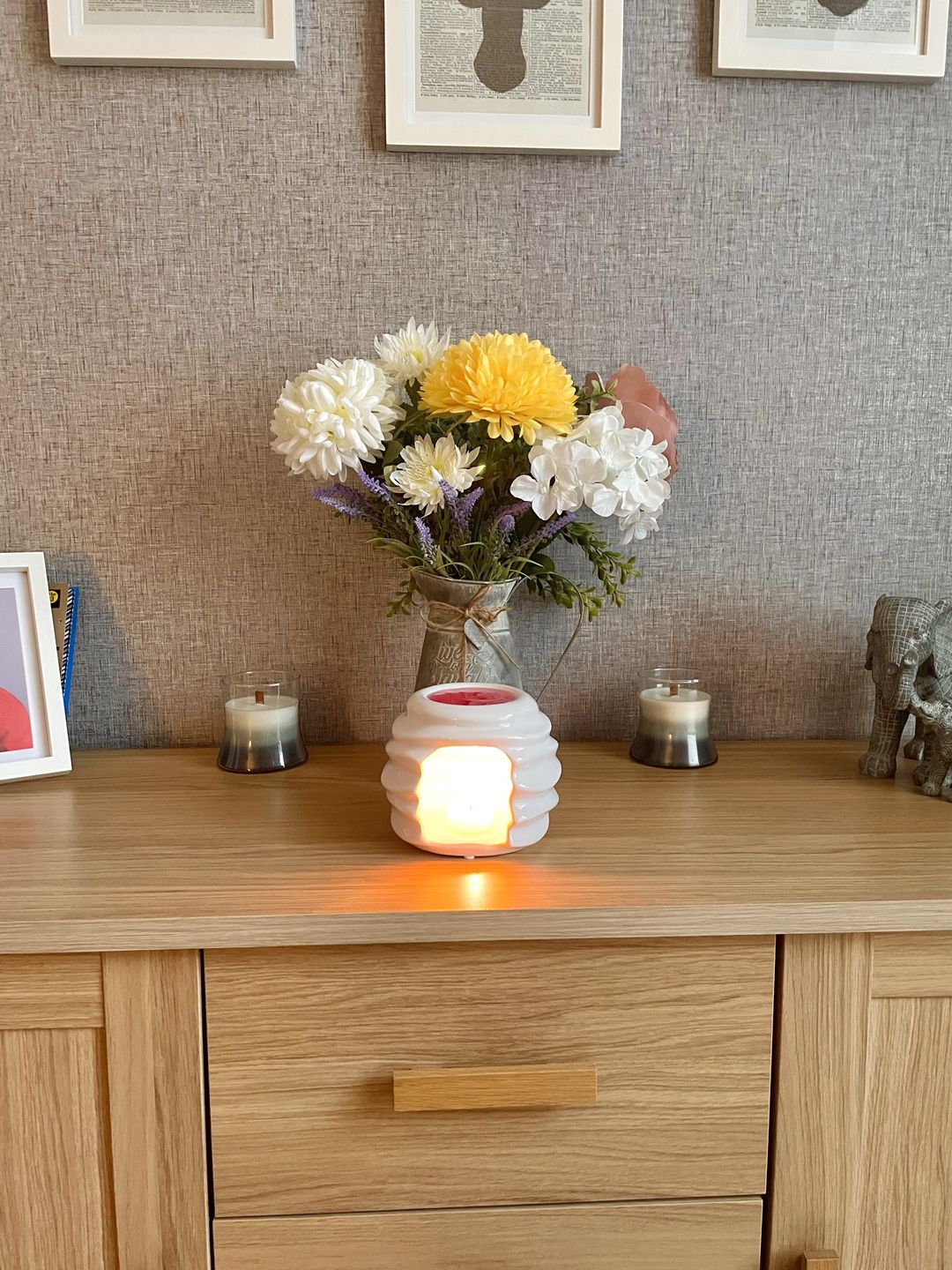 Customer photo review of Dante Wax Burner