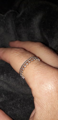 Customer photo review of Bague Allure Double