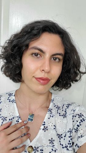 Customer photo review of Vincent Van Gogh Yıldızlı Geceler Starry Night Tablo Rectangle Tasarım Kolye