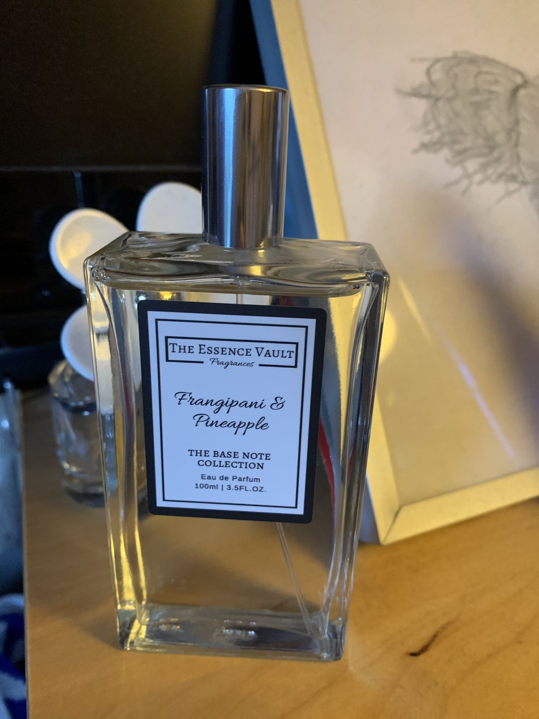 Customer photo review of Frangipani & Pineapple Eau De Parfum