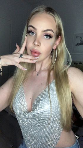 Customer photo review of Rue Crystal Top (SILVER)