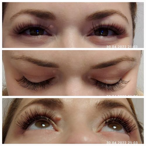 Customer photo review of DIY Wimpernband Volume 2