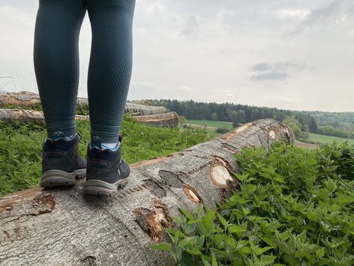 Customer photo review of Antelao - Leggings - black ♻️