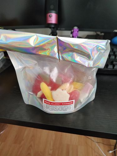 Customer photo review of Strawberry X Banana Mix