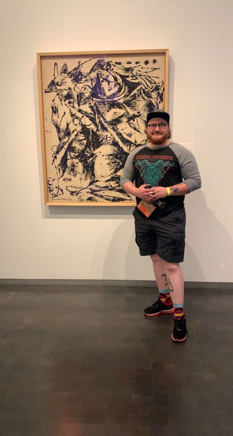 Customer photo review of Demon Knight Baseball Tee