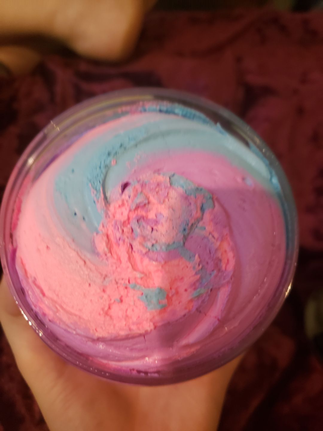 Customer photo review of Pieces of Unicorn Whipped Soap