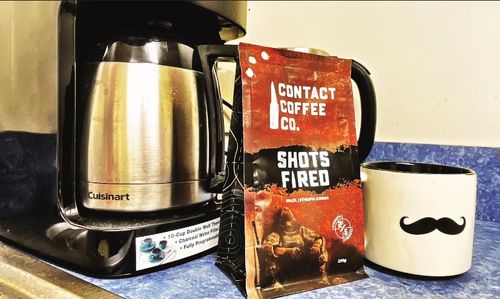 Customer photo review of Shots Fired Coffee