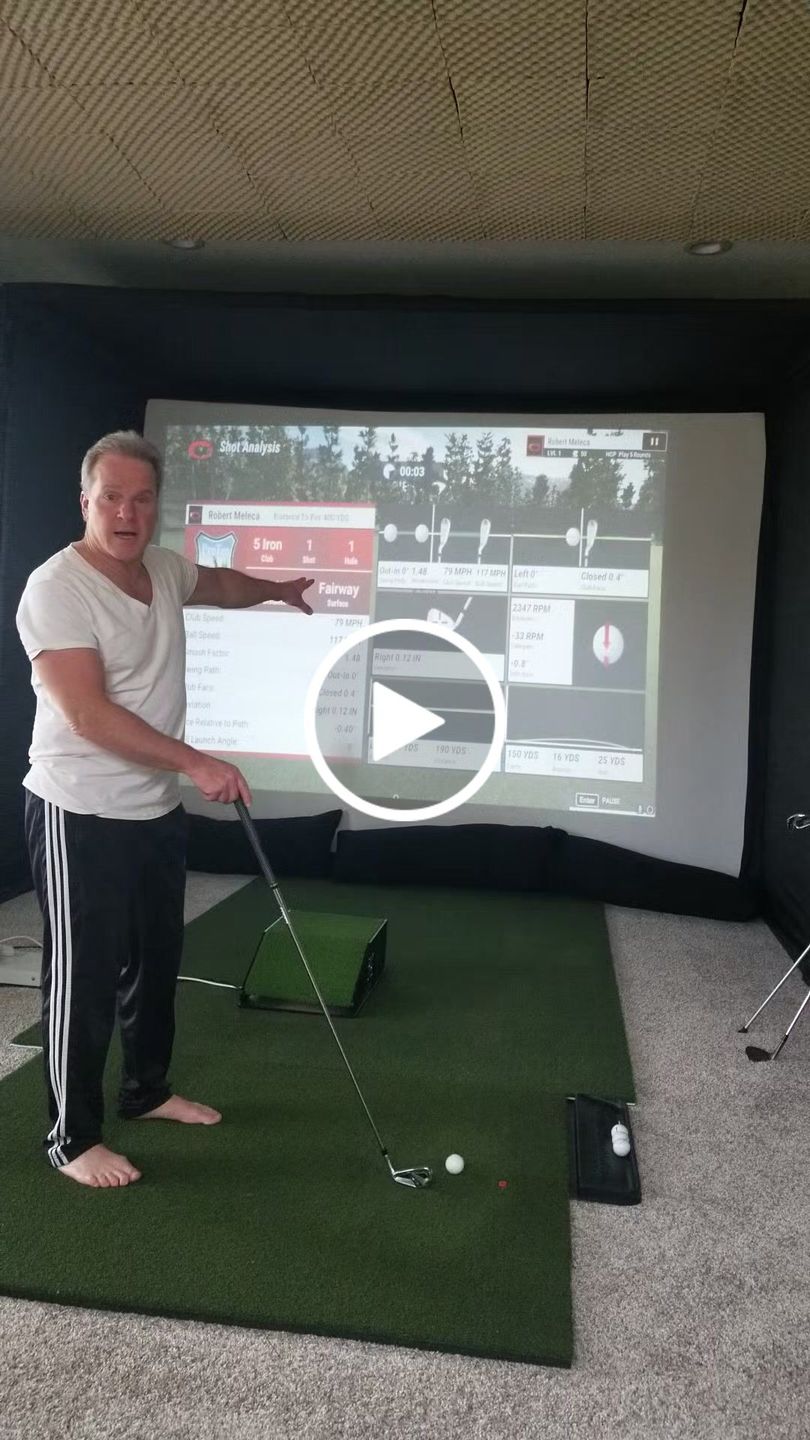 Customer video review of FlightScope Mevo+ PerfectBay Golf Simulator Package
