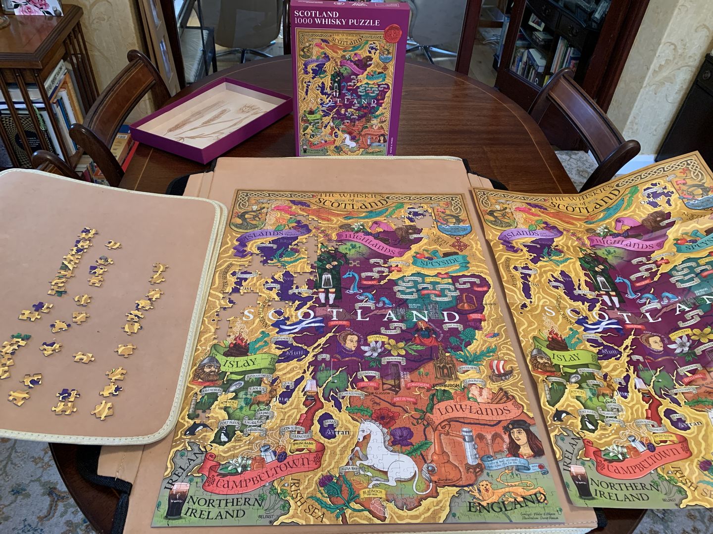 Customer photo review of Whisky Puzzle - Scotland