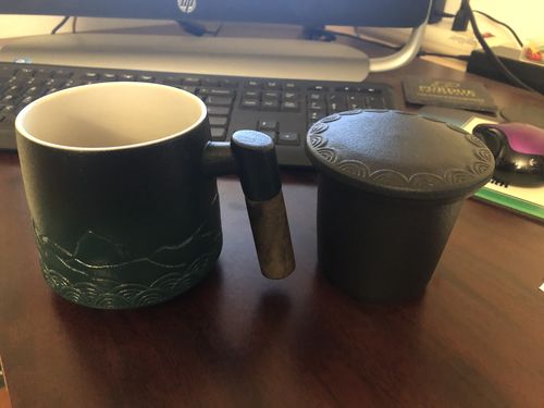 Customer photo review of Mountain & Sea Coffee & Tea Mug