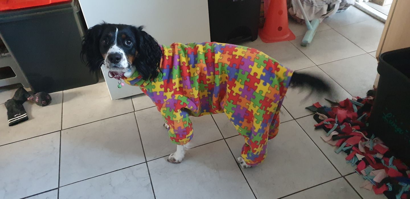Customer photo review of Jigsaw Anti Pill Polar Fleece Fabric
