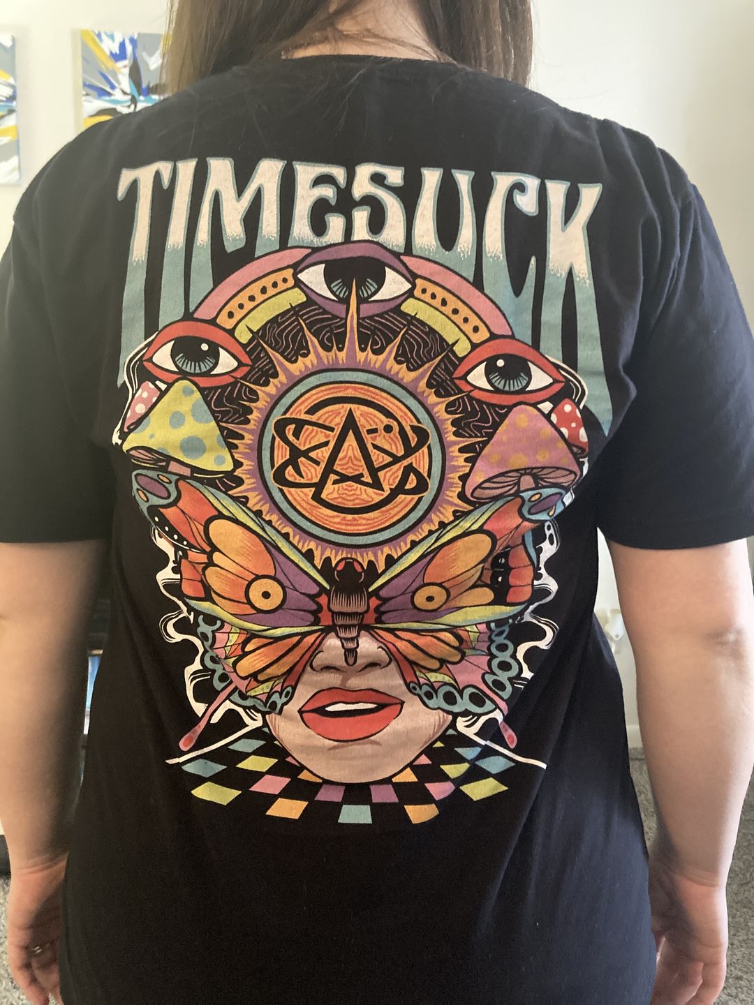 Customer photo review of Butterfly Of Knowledge Tee