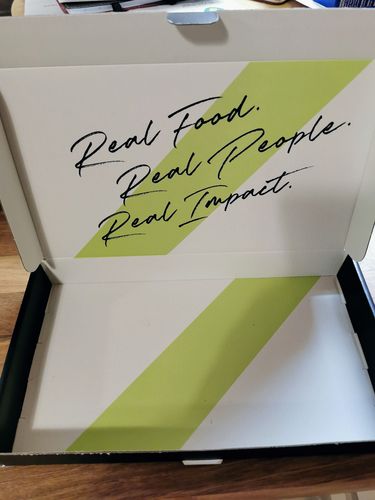 Customer photo review of Cashew Cookie Dough Protein Bar