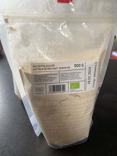 Customer photo review of Bio Dattelzucker 500g