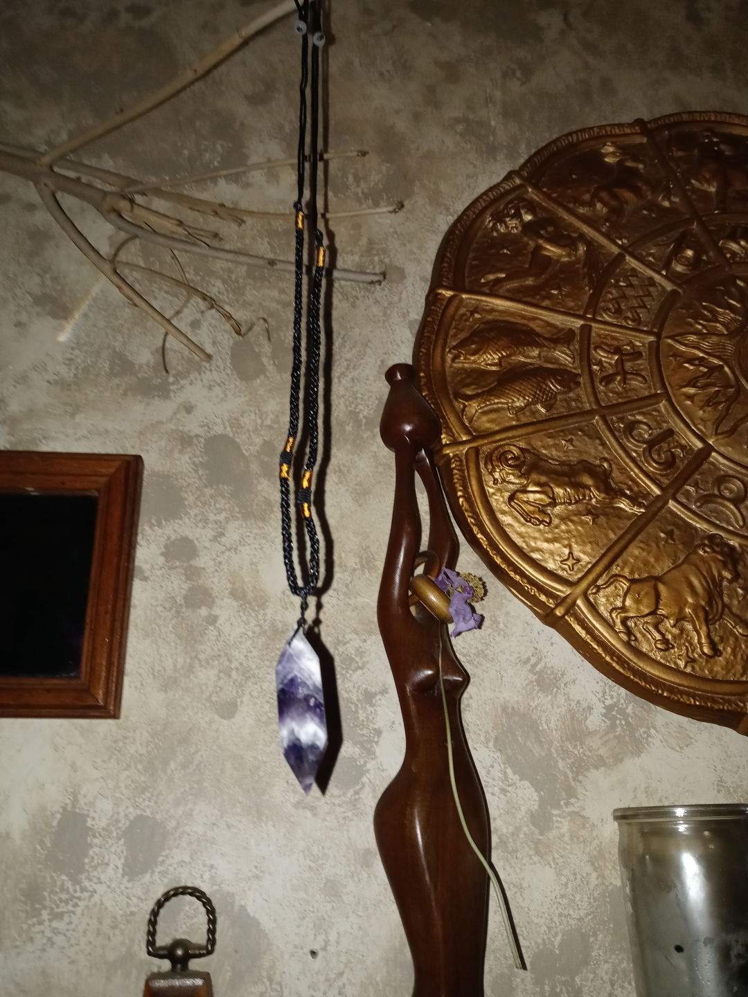 Customer photo review of 7 Chakra Natural Gemstone Tassel