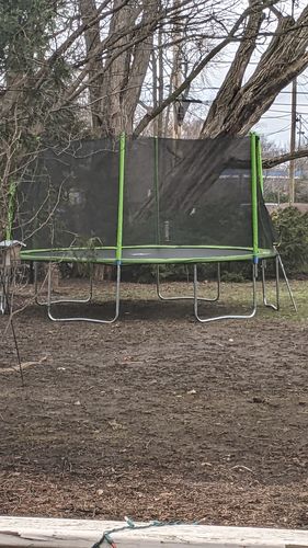 Customer photo review of Kangaroo Hoppers 14FT Round Kids Trampoline