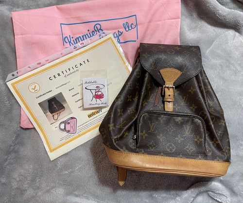 Customer photo review of Vintage Louis Vuitton Montsouris PM Backpack Bag SP1907 032622