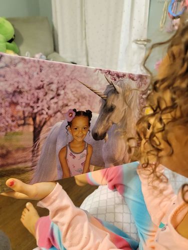 Customer photo review of Pink Unicorn