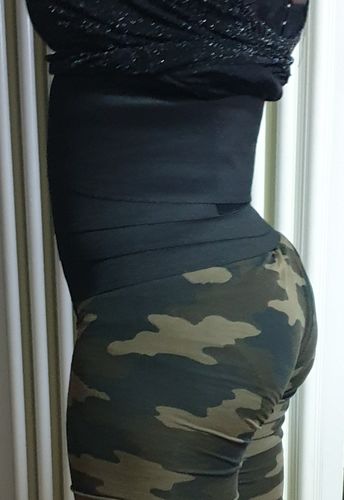 Customer photo review of Wrap Waist Trainer and Shaper