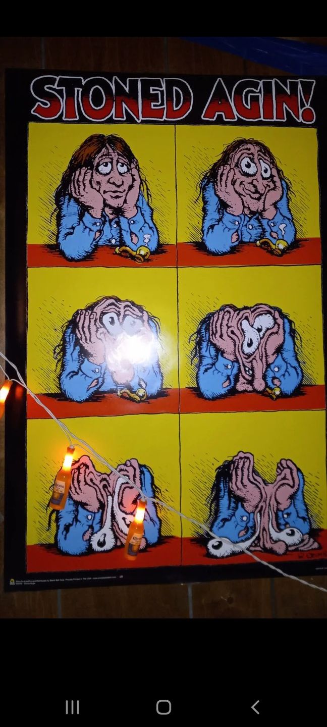 Customer photo review of Stoned Agin Poster
