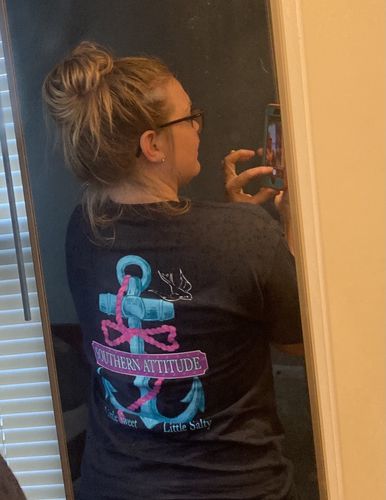 Customer photo review of Salty - Navy Blue