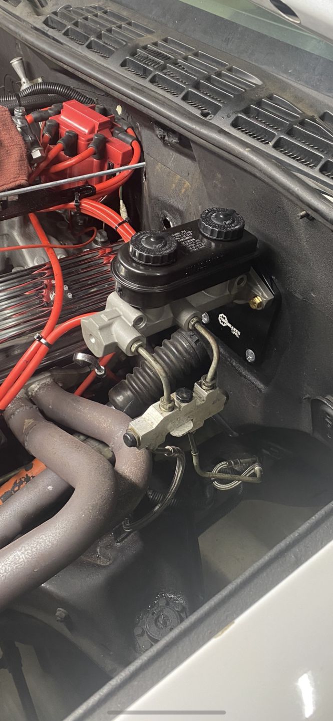 Customer photo review of Motion Raceworks 1994-04 S10 / Sonoma Blazer / Jimmy Billet Aluminum Master Cylinder Conversion Kit 20-10005-2