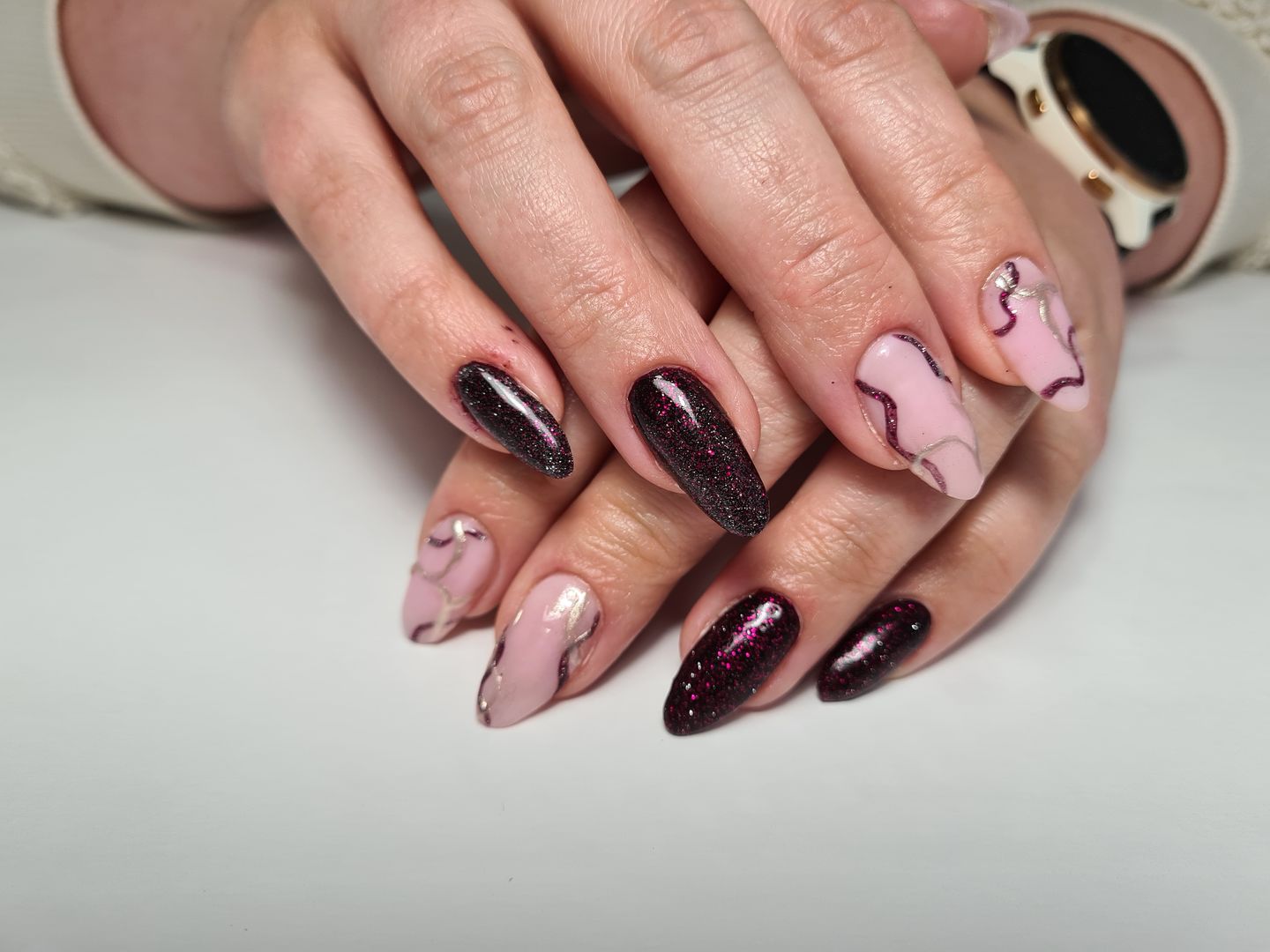 Customer photo review of Semilac 582 Natural Rose UV Gel Polish 7ml