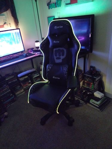 Customer photo review of Pewdiepie LED Edition Throttle Series Grey (Extra Large)