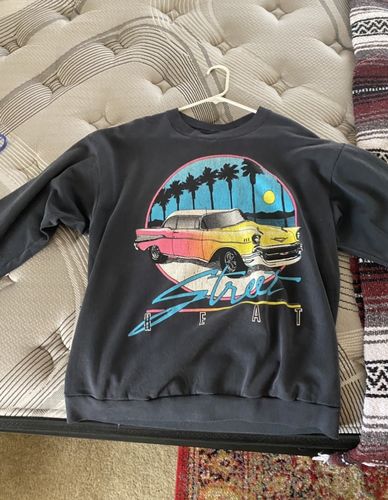 Customer photo review of Vintage Street Heat Sweatshirt Size Large